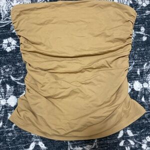 HOH Tan Strapless Top